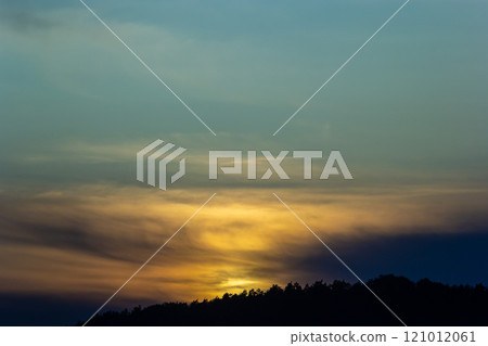 The background of beautiful sky, colorful of sky 121012061