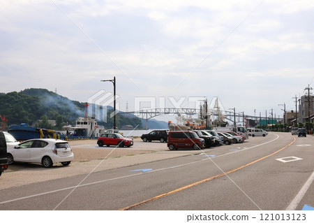 Tottori, Sakaiminato, Port scenery Tottori, Sakaiminato, Port scenery 121013123