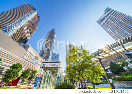 Urban landscape of Kawasaki/Musashi-Kosugi Station area [Kawasaki City, Kanagawa Prefecture] 121013431