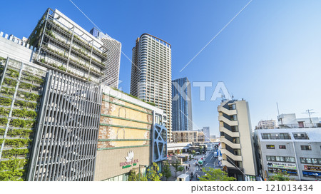 川崎武藏小杉站前的城市景觀[神奈川縣川崎市] 121013434