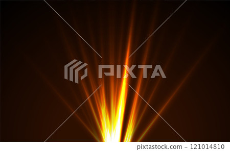 Orange shiny rays abstract glowing background Orange shiny rays abstract glowing background 121014810