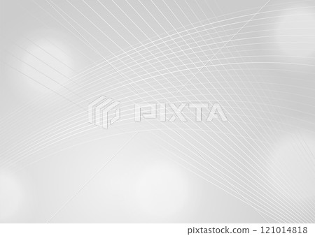 Light grey minimal lines abstract tech futuristic background 121014818