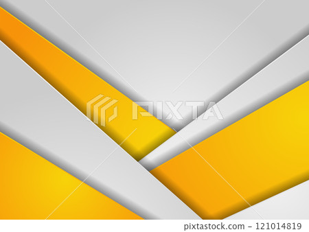 High contrast orange and grey abstract corporate background 121014819