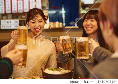 Women toasting, photo courtesy of Osado Tamura Women toasting, photo courtesy of Osado Tamura 121020152