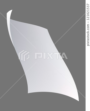 Flying paper page, icon. Falling documents sheet. Curved corner or fly page sheet. Scattered office sheet in motion. Vector cartoon illustration Flying paper page, icon. Falling documents sheet. Curved corner or fly page sheet. Scattered office sheet in motion. Vector cartoon illustration 121021537