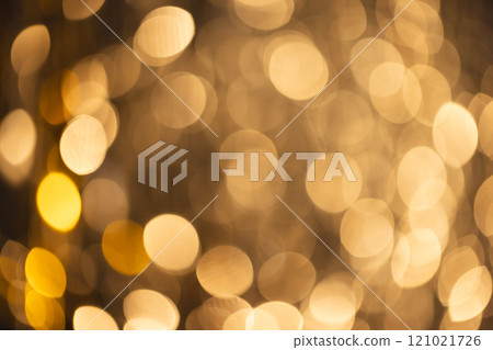 Yellow bokeh lights with copy space on dark background Yellow bokeh lights with copy space on dark background 121021726