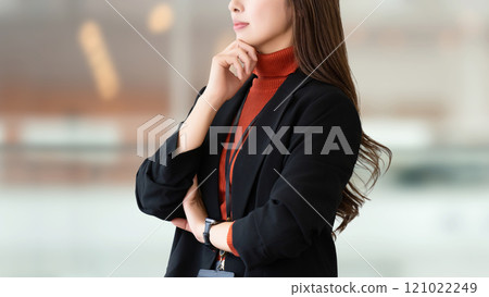 善於思考的女性/女商人 121022249