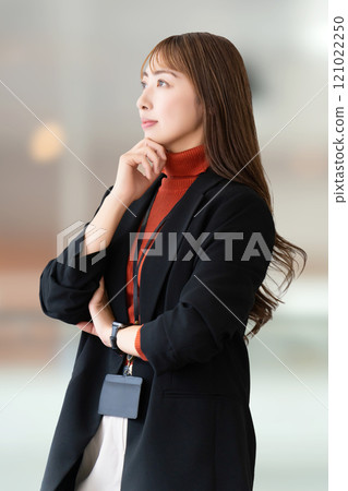 善於思考的女性/女商人 121022250