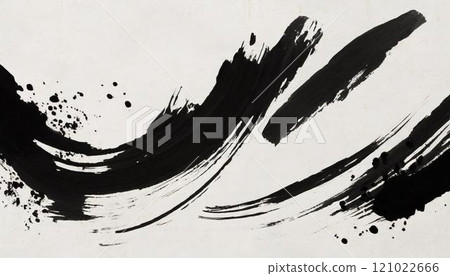 抽象畫筆描邊背景 121022666