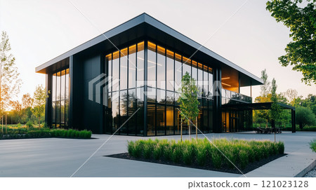 現代辦公室外觀 現代辦公室外觀 121023128