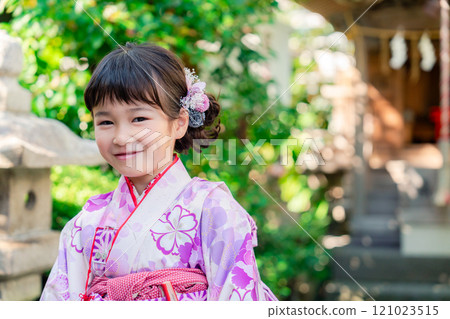 穿和服的女孩(七五座山) 穿和服的女孩(七五座山) 121023515
