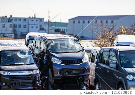 Automobile dismantling scrapyard Automobile dismantling scrapyard 121023998