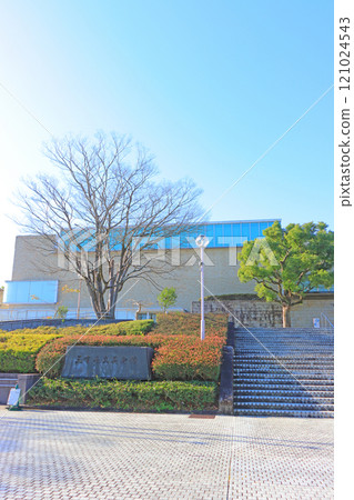 View of the Mie Prefectural Art Museum, Tsu City, Mie Prefecture View of the Mie Prefectural Art Museum, Tsu City, Mie Prefecture 121024543