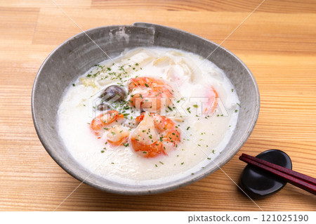 奶油蝦和大白菜 121025190