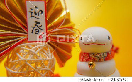 New Year's card material for the Year of the Snake New Year's card material for the Year of the Snake 121025273