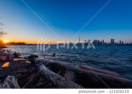 Toronto across the lake Toronto across the lake 121026219