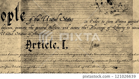 Written constitution of the United States 4k 121026639