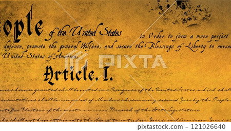 Written constitution of the United States 4k Written constitution of the United States 4k 121026640