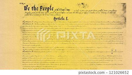Written constitution of the United States 4k Written constitution of the United States 4k 121026652