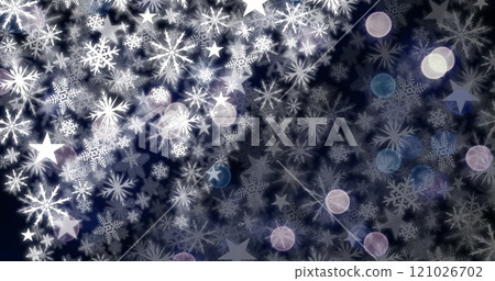 Snowflakes and lights Snowflakes and lights 121026702