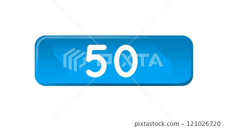 Blue box with numbers counting up 4k Blue box with numbers counting up 4k 121026720