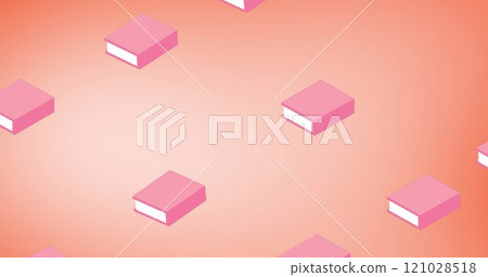 Image of back to school text on pink background Image of back to school text on pink background 121028518