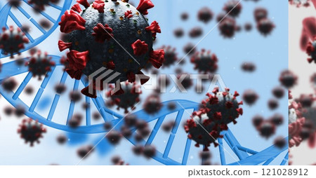 coronavirus pandemic concept generated coronavirus pandemic concept generated 121028912