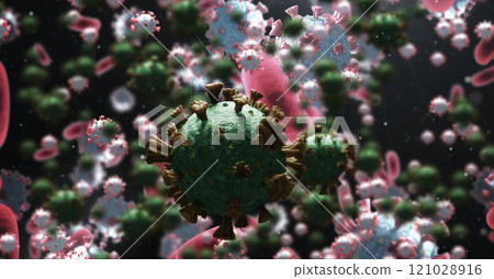 coronavirus pandemic concept generated image coronavirus pandemic concept generated image 121028916