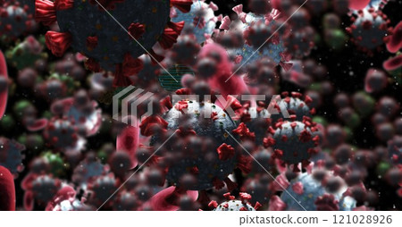 coronavirus pandemic concept generated coronavirus pandemic concept generated 121028926
