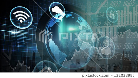 global networking concept generated image 121028995