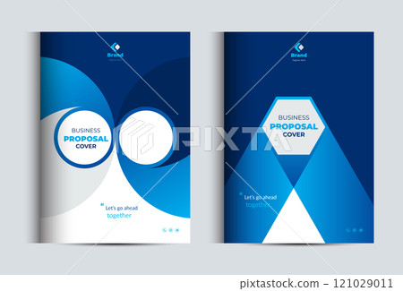 Corporate Business Proposal Catalog Cover Design Template Concepts 121029011