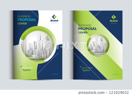 Corporate Business Proposal Catalog Cover Design Template Concepts 121029032