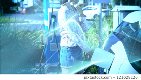 Composite image of blue wave Composite image of blue wave 121029126
