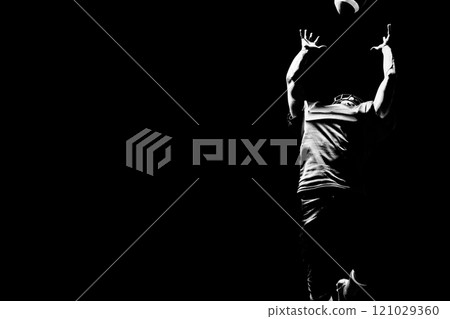 American Football Player 121029360