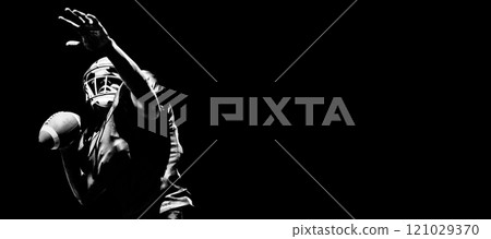 American Football Player 121029370