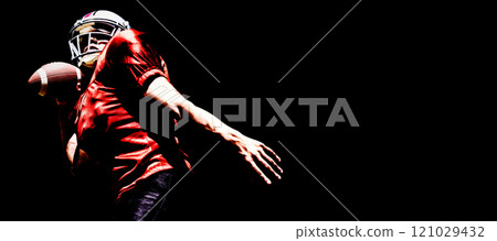 American Football Player 121029432
