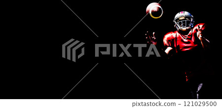 American Football Player 121029500