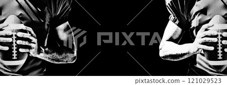 American Football Player 121029523