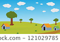 Nice Village Illustration Design Awesome 121029785