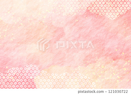 元旦、新年賀卡、新年粉紅日本圖案日本紙背景 Pique 元旦、新年賀卡、新年粉紅日本圖案日本紙背景 Pique 121030722