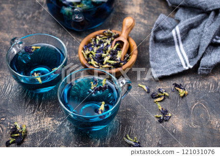 Blue tea Butterfly pea or anchan Blue tea Butterfly pea or anchan 121031076