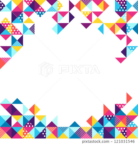 Triangle background. Abstract geometric polygonal image. Triangle background. Abstract geometric polygonal image. 121031546