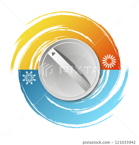 Warm cold switching air conditioner adjustment 121033942