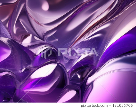 Crumpled pattern background. Glass crystals effect. Abstract texture. 121035706