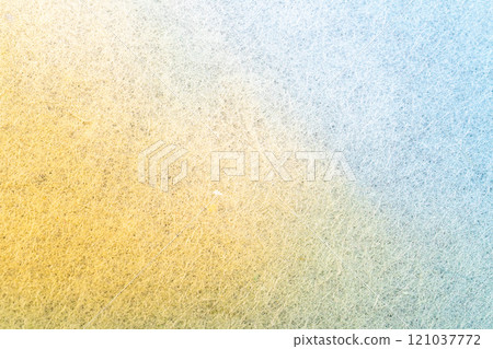 黃色和淺藍色水彩風格日本紙背景素材 121037772