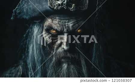 Aggressive Angry Pirate: A Horror Novel About A Resurrected Buccaneer On Halloween Night 121038307