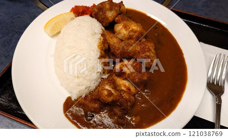 Delicious fried chicken curry rice Delicious fried chicken curry rice 121038769