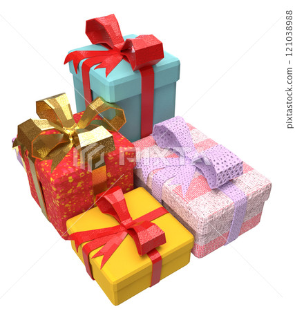 The Gift box for celebration or Holiday concept 3d rendering. 121038988