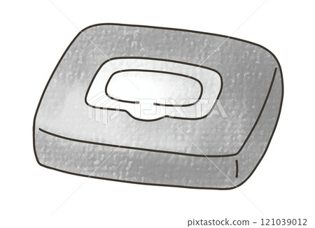 Loose and simple wet tissue, analog style Loose and simple wet tissue, analog style 121039012