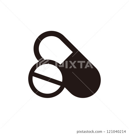 Simple medicine icon 121040214